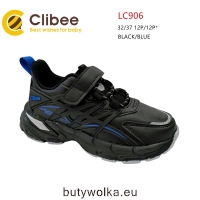 Sportowe dziecięce LC906 BLACK/BLUE 32-37
