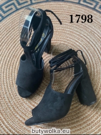 Sandały damskie 1798 BLACK 36-40