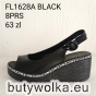 Sandały damskie FL1628A BLK 0