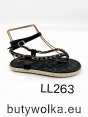 Sandały damskie LL263 BLK 0