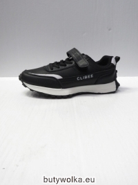 Buty Sportowe Dziecięce EC233 BLACK/WHITE 32-37