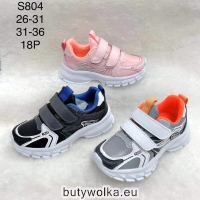 Buty Sportowe Dziecięce S804 31-36 MIX KOLOR