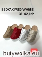 Klapki babcine 830 KHAKI/RED/WHITE/BEIGE 37-42 0