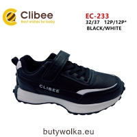 Sportowe dziecięce EC-233 BLACK/WHITE 32-37