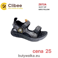 Sandały Dziecięce Z872A GREY/YELLOW 32-37