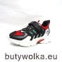 Buty Sportowe Dziecięce L317 (32-37) BLACK/RED 0