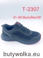 Sportowe męskie T-2307 BLACK/RED 41-46 0