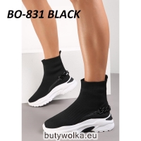 Botki damskie BO-831 BLACK 36-41