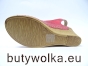 Sandały babcine W9601 RED 36-41 2