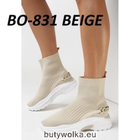 Botki damskie BO-831 BEIGE 36-41